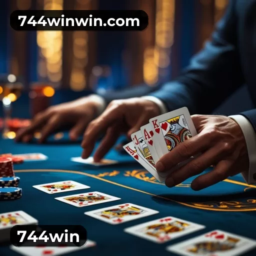Blackjack at 744win